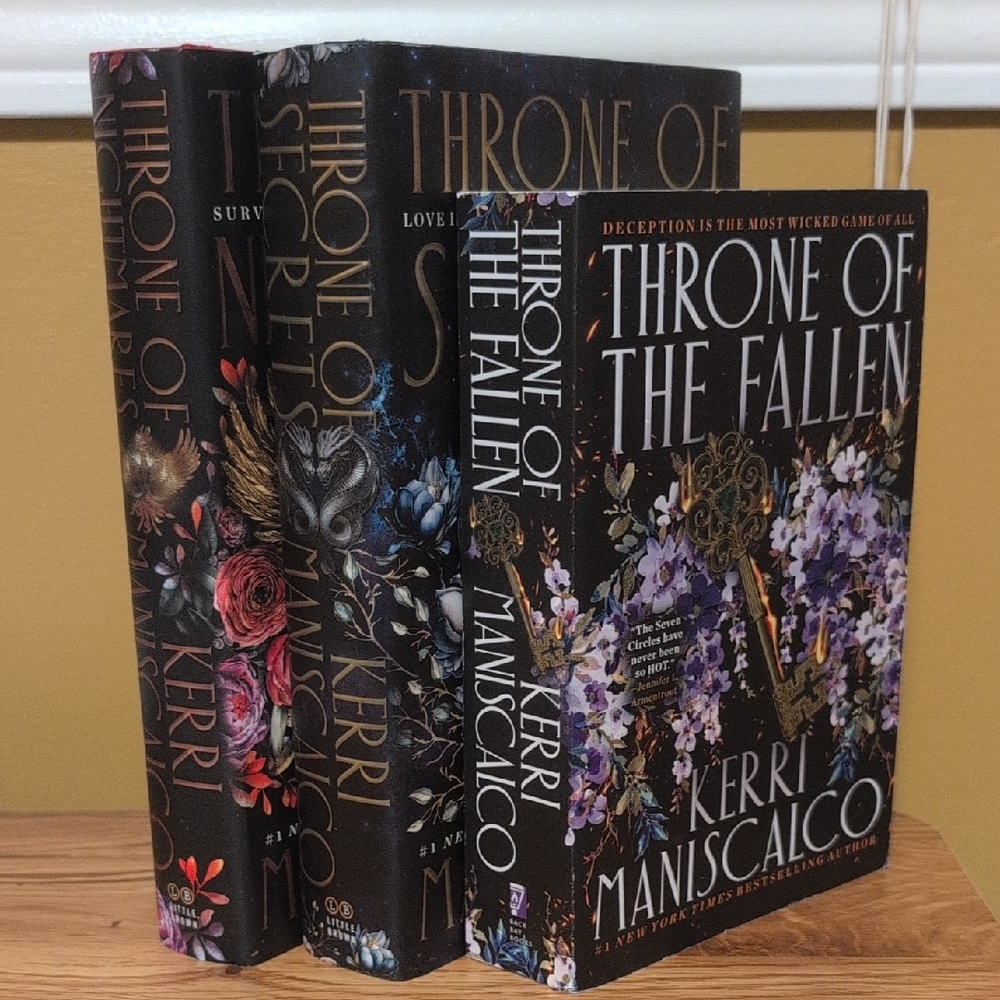 EUC Kingdom Of The Wicked Book Set (3) By Kerri Maniscalco